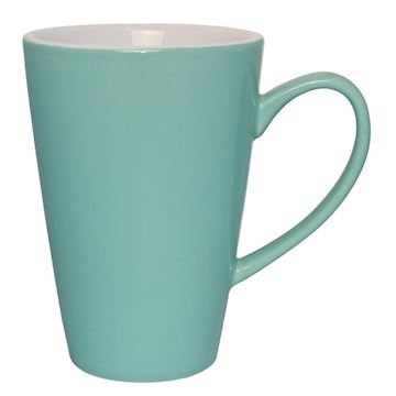 Café latte bekers Olympia 34cl - aqua  (12 stuks)