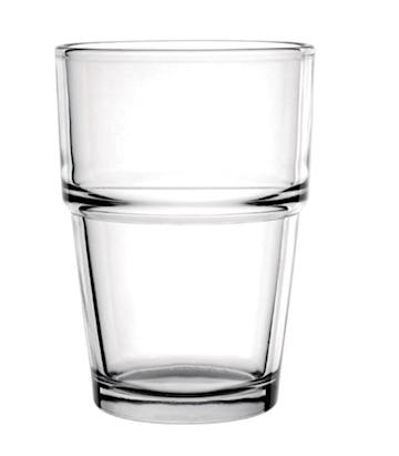 Tumbler stapelbaar Olympia 20cl gehard glas (12 stuks)