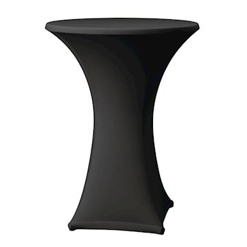 Tafelrok Samba Ø85x115(h)cm - zwart