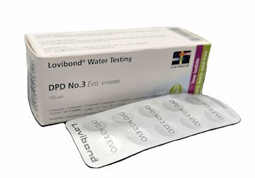 Testtabletten zwembadwater Lovibond DPD Nr.3  (100 stuks)