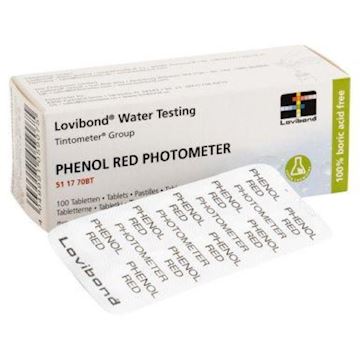 Testtabletten Lovibond Phenol Red Photometer (100 stuks)