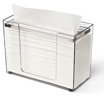 Tafeldispenser  voor vouwhanddoeken Katrin - transparant