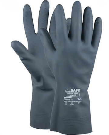 Handschoen 'L' Oxxa 41-090 Neo-Chem Cat3