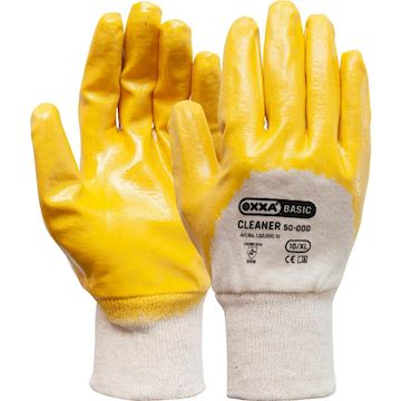 Handschoen 'XL' OXXA® Basic Cleaner 50-000 - geel/wit