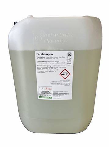 Carshampoo met was can à 20 ltr.