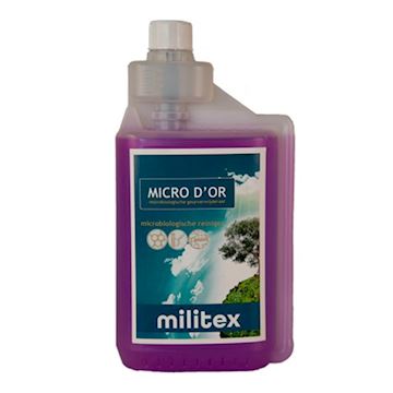 Sanitairreiniger Militex Micro d'Or (fles à 1 liter)