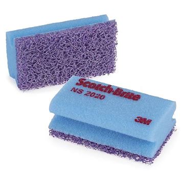 Schuurspons 3M Scotch-Brite® m/ nagelbescherming (6 stuks)