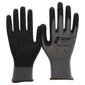 Handschoen nitras nylon 3520 maat 2XL/10