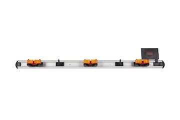 Ophangsysteem Orange Brush 900mm (incl. 3 klemmen/2 haken)