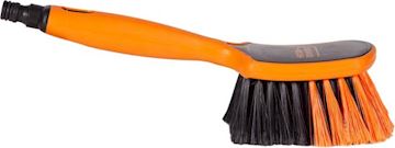 Handborstel (zacht) Orange Brush waterdoorlatend - oranje