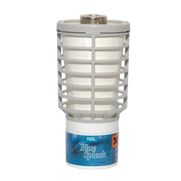 Luchtverfrisser TCell Continu - blue splash (doos à 6 stuks)