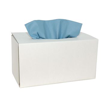 Poetsdoeken non-woven Euro X-Wipe - blauw (160 doeken)