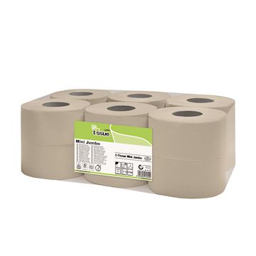 E-tissue toiletpapier Mini Jumbo 1000 vel (pak à 12 rollen)