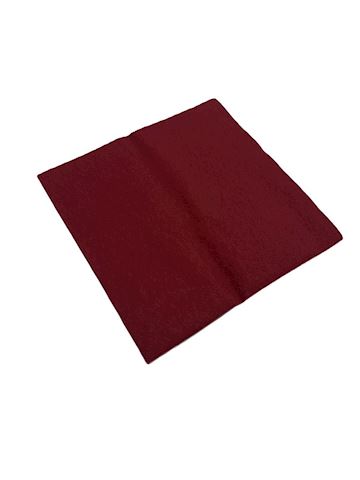 Servetten 2-laags 33 x 33cm 1/4-vouw - bordeaux (50 stuks)
