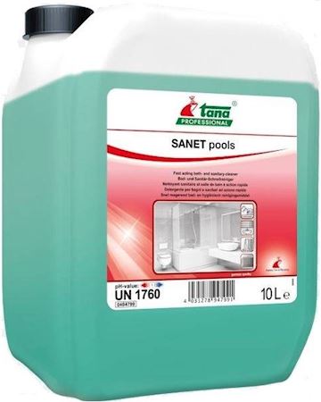 Sanitair/zwembadreiniger Tana Sanet pools (10 liter)