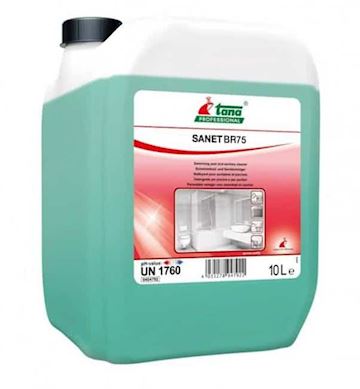 Sanitair- /zwembadreiniger Sanet BR75 (can à 10 liter)