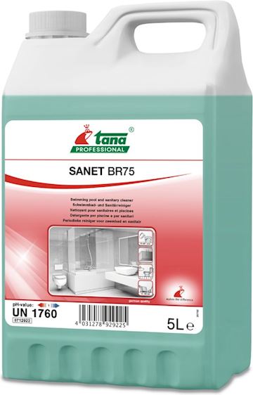 Sanitair- /zwembadreiniger Sanet BR75 (can à 5 liter)
