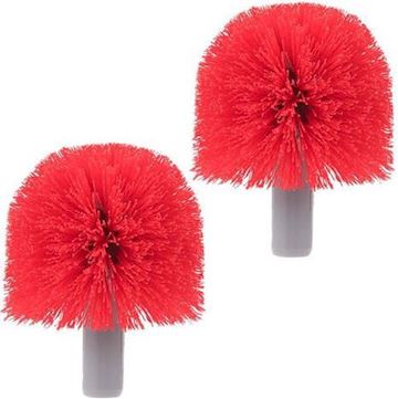 Vervangborstelkop Unger - rood (2 stuks)