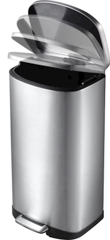 Pedaalemmer Della EKO - mat rvs (50 liter)