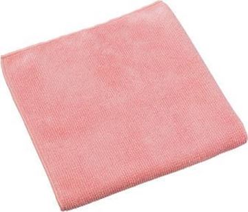 Microvezeldoek Vileda Tuff Plus 38 x 38 cm - rood