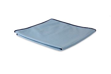 Microvezel glas- en metaaldoek 40 x 40 cm - blauw