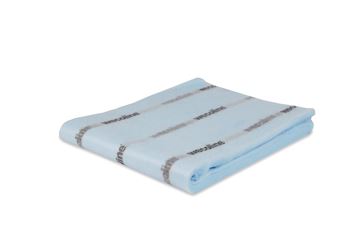 Stofwisdoek PP 18 gram + 12% 135x30cm - blauw (20 x 50stuks)
