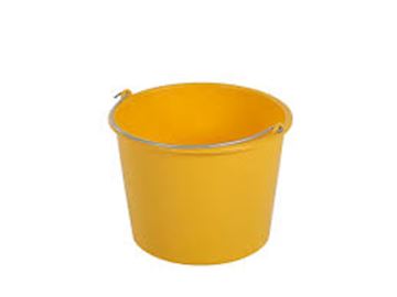 Emmer Wecoline 12 liter - geel