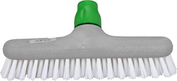 Luiwagen (kunststof) 25 x 6,5 x 10 cm nylon - wit/groen