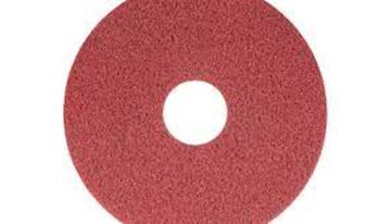 Vloerpad 20" Bright 'n Water strip pad #0 - rood (2 stuks)