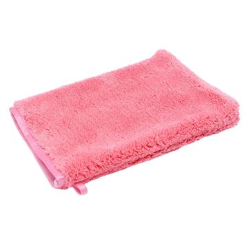 Microvezel washandschoen Elegant - rood (pak à 5 stuks)