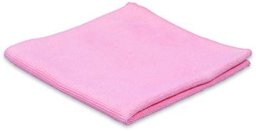 Microvezeldoek Tricot luxe 40 x 40cm - roze (1 stuks)