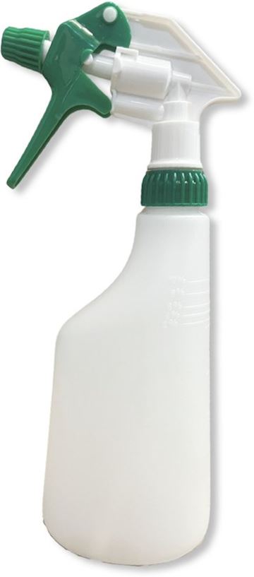 Trigger Tex-spray met aanzuigbuisje van 17 cm - wit/groen